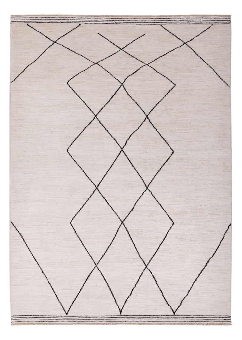 Berber matta - 206 x 155 cm - beige