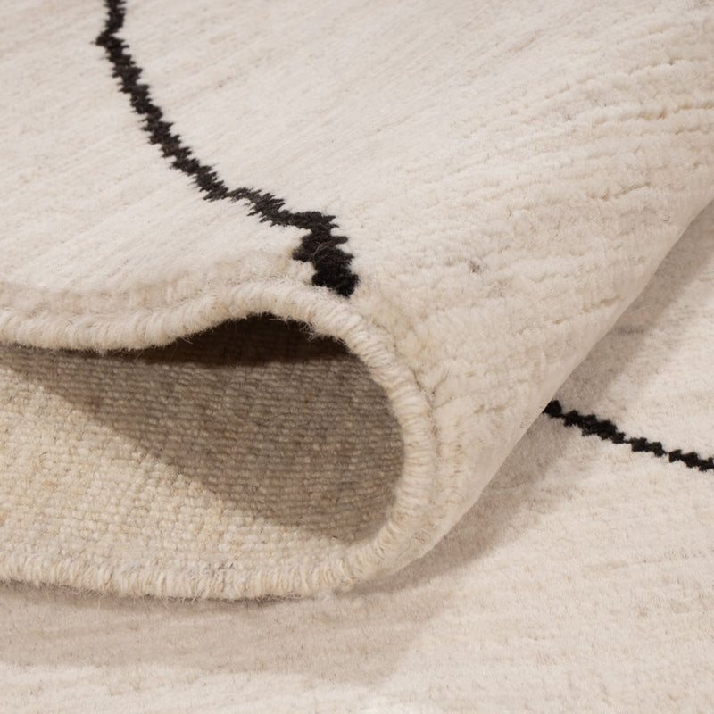 Berber matta - 206 x 155 cm - beige