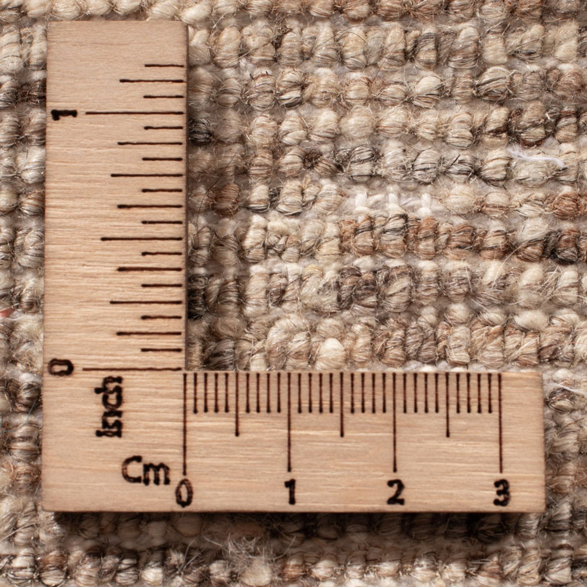 Berber matta kvadrat  - 200 x 200 cm - beige