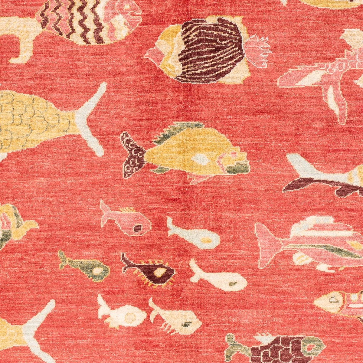 Designermatta - 296 x 205 cm - flerfärgad