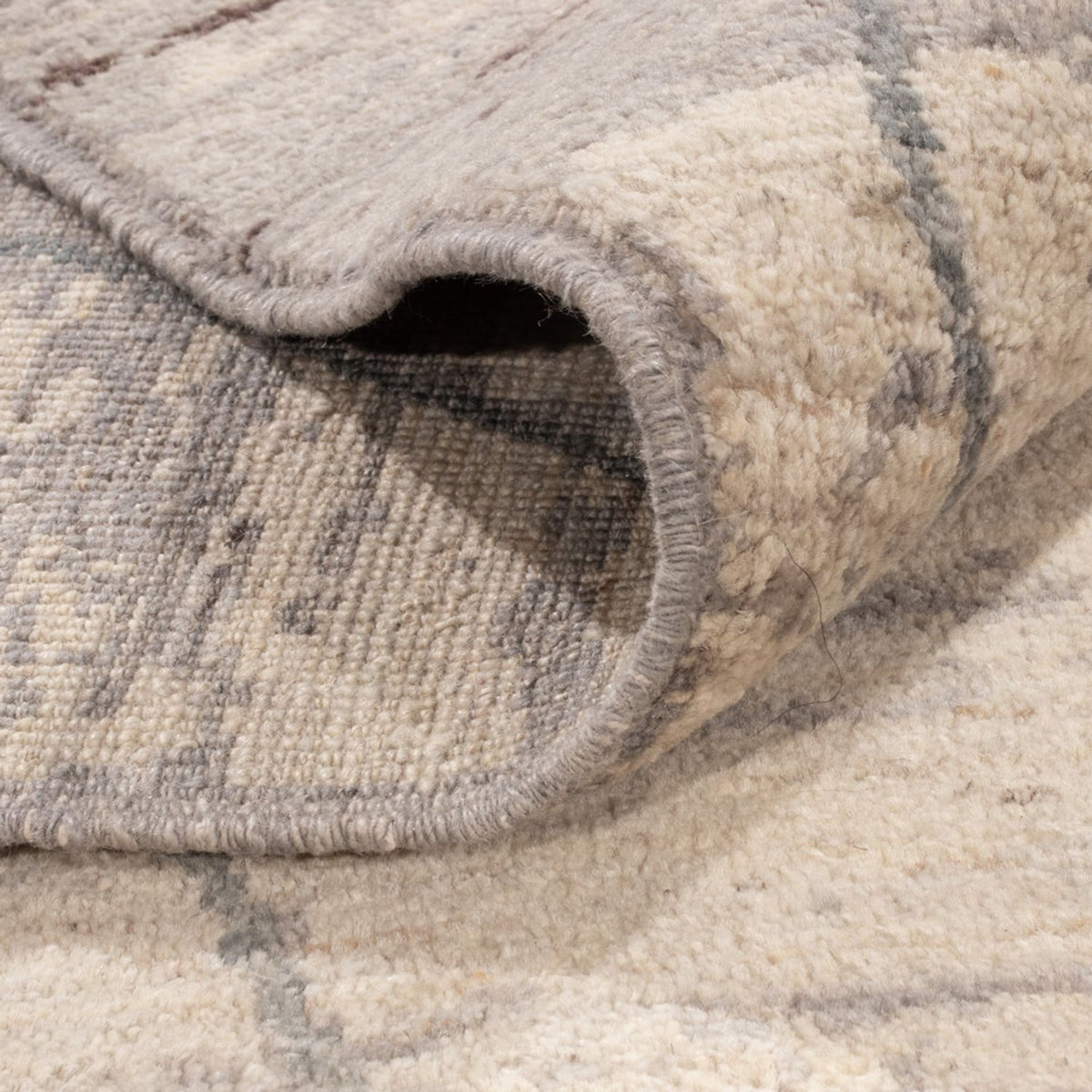 Berber matta - 238 x 178 cm - grädde