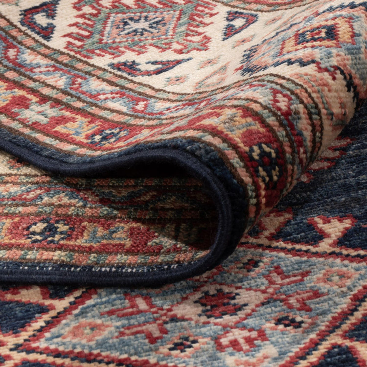 Ziegler Carpet - Kazak - 211 x 152 cm - mörkblå