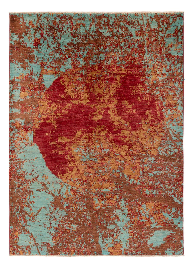 Designermatta - 246 x 173 cm - flerfärgad