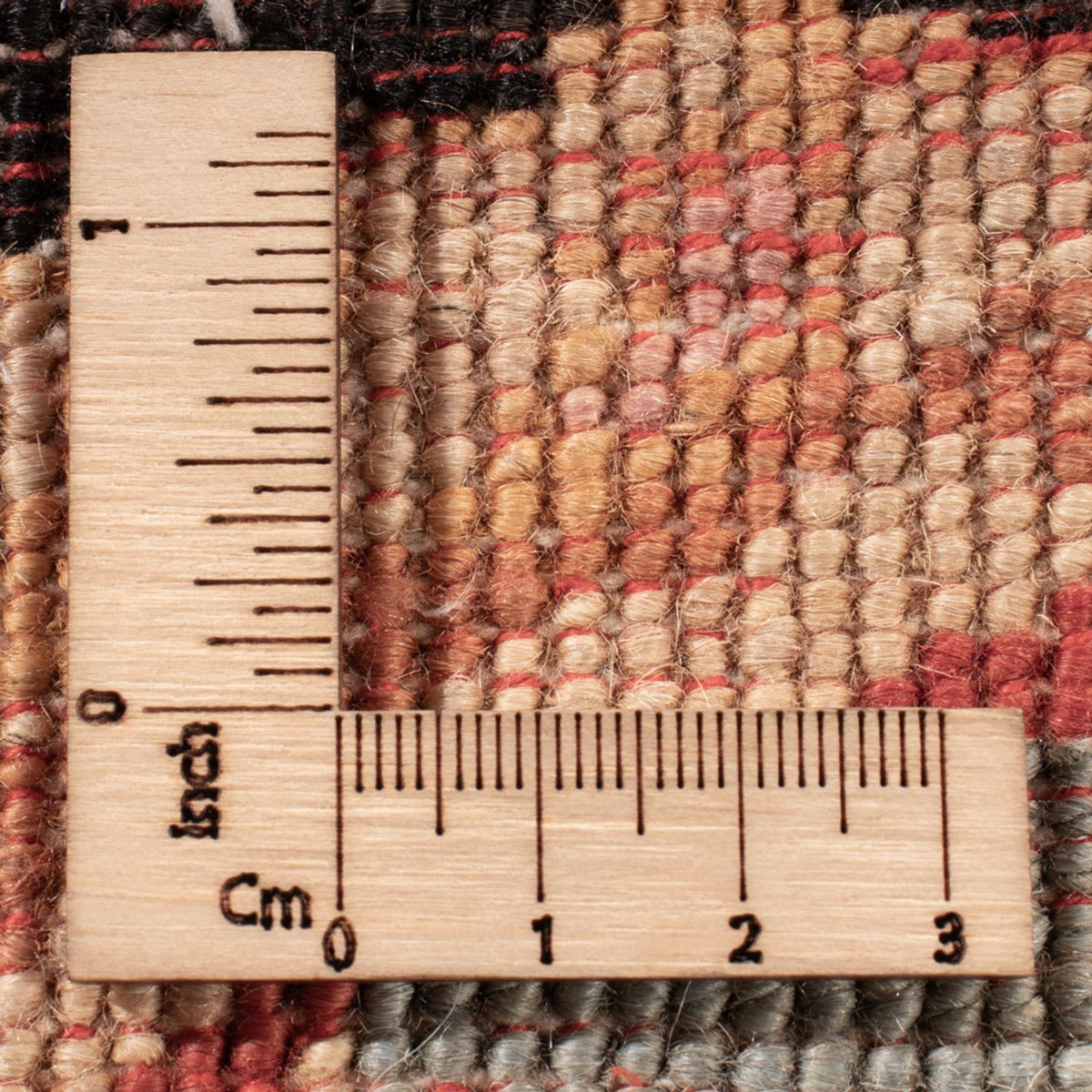 Designermatta - 239 x 176 cm - flerfärgad