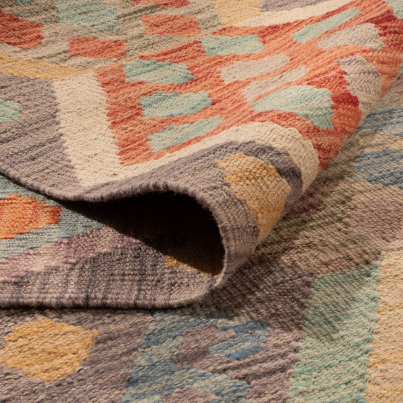 Kelim Carpet - Splash - 294 x 252 cm - flerfärgad