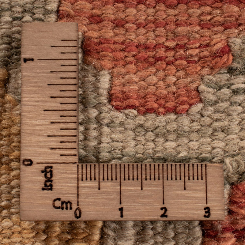 Kelim Carpet - Splash - 294 x 252 cm - flerfärgad