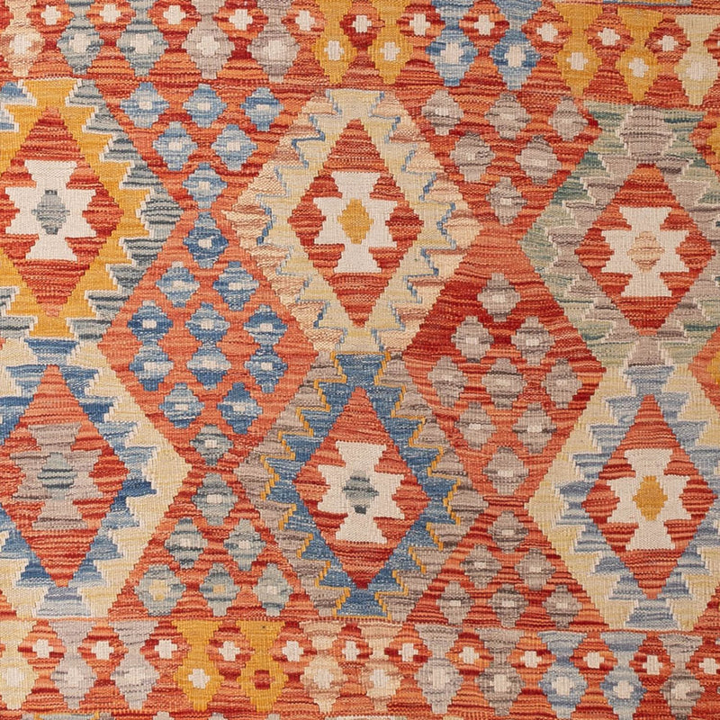 Kelim Carpet - Splash - 292 x 207 cm - flerfärgad