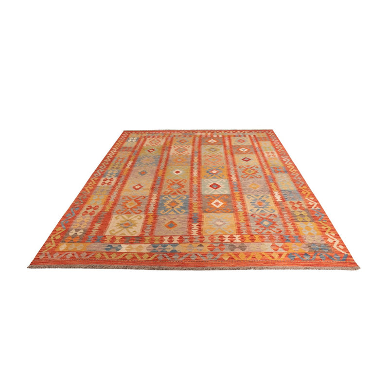 Kelim Carpet - Splash - 298 x 197 cm - flerfärgad