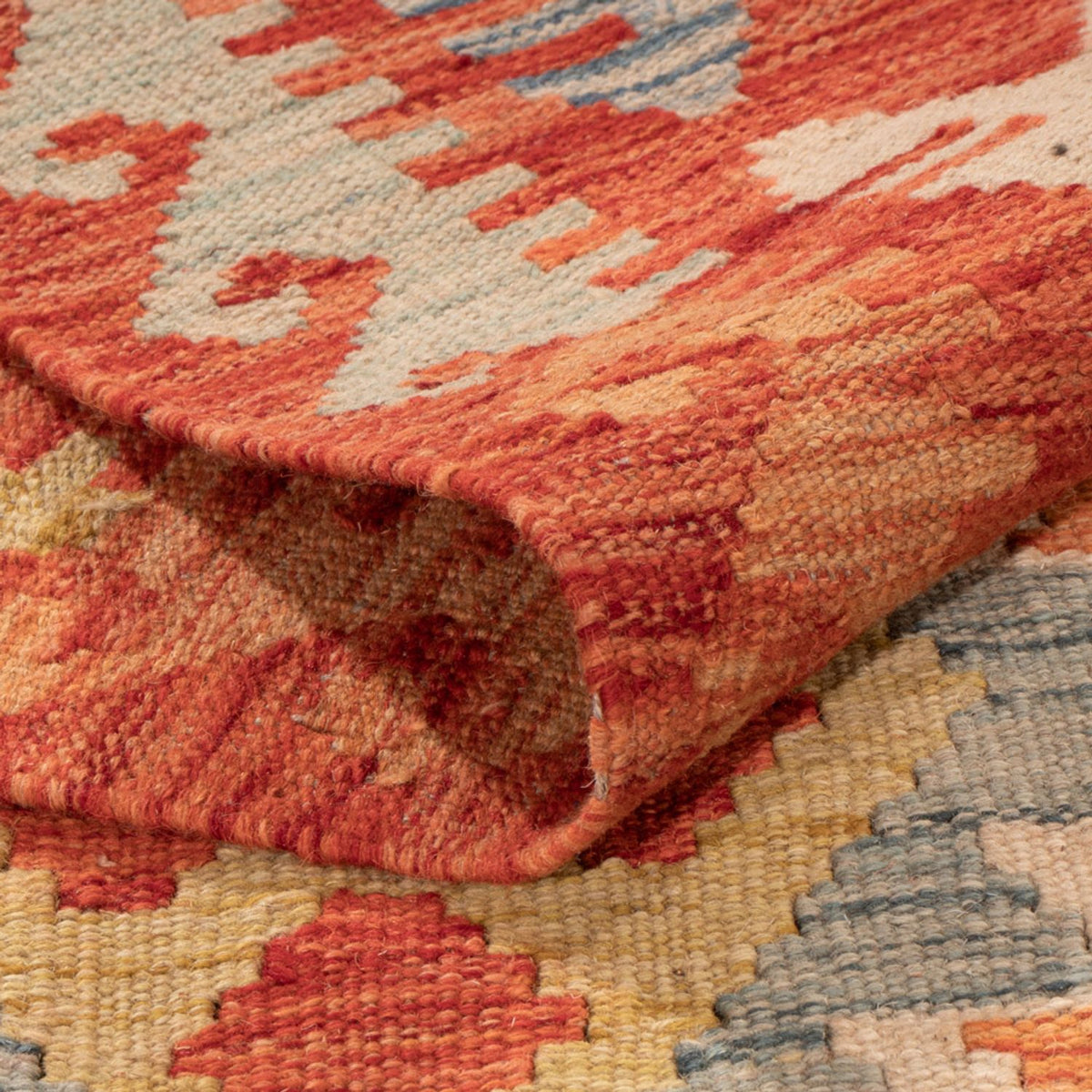 Kelim Carpet - Splash - 295 x 196 cm - flerfärgad