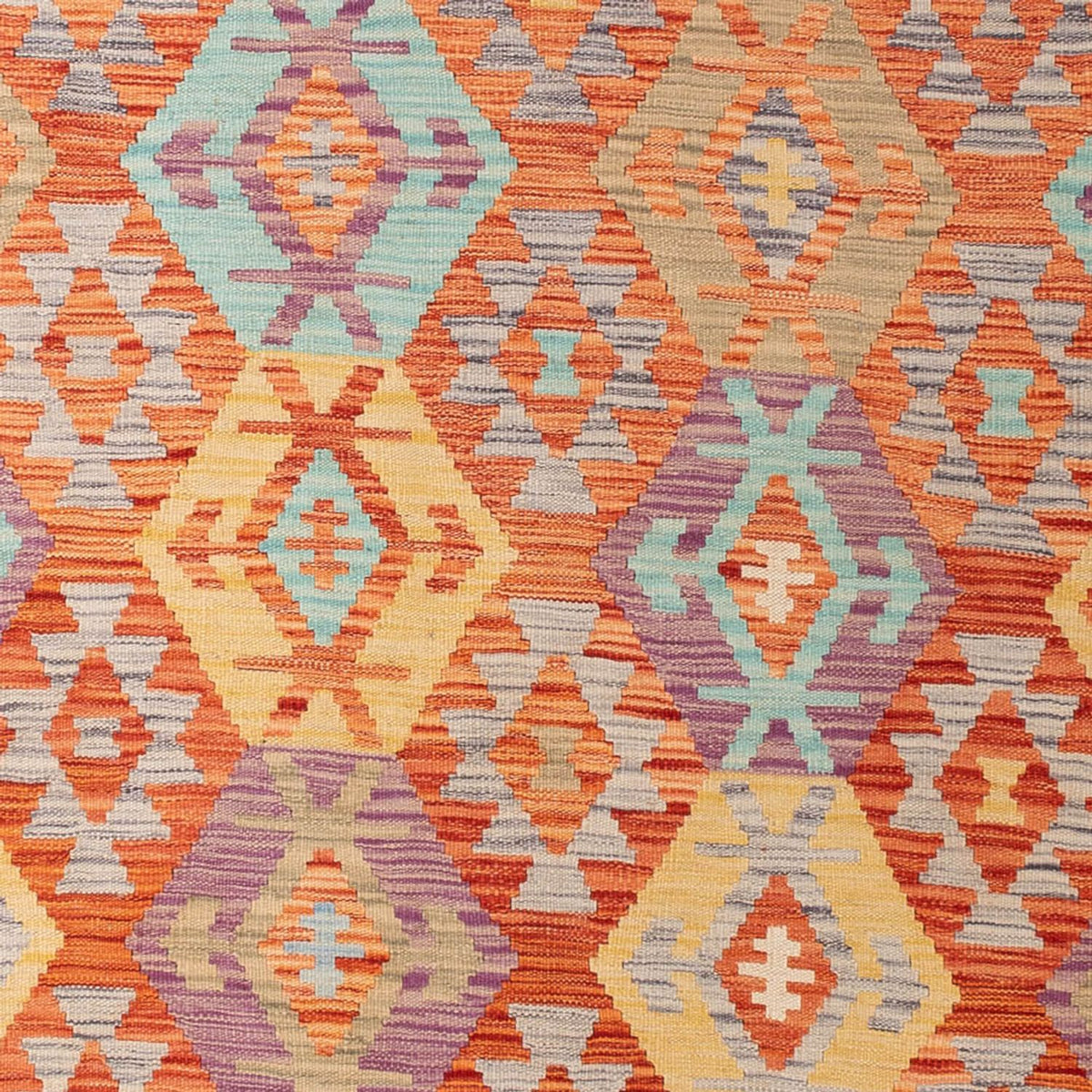 Kelim Carpet - Splash - 288 x 206 cm - flerfärgad