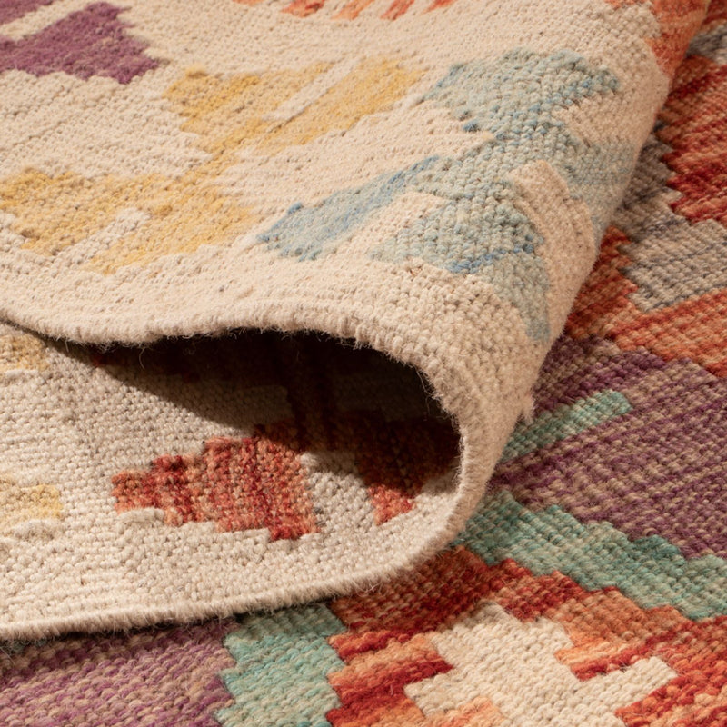 Kelim Carpet - Splash - 288 x 206 cm - flerfärgad