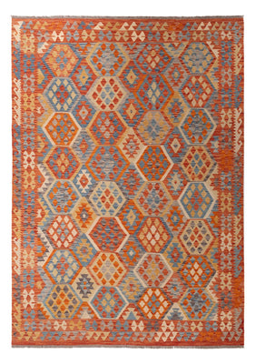 Kelim Carpet - Splash - 292 x 203 cm - flerfärgad