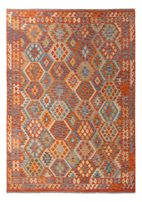 Kelim Carpet - Splash - 292 x 203 cm - flerfärgad