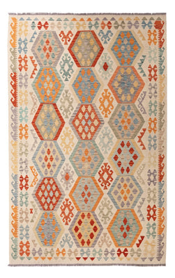 Kelim Carpet - Splash - 310 x 193 cm - flerfärgad