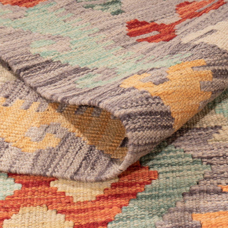 Kelim Carpet - Splash - 296 x 200 cm - flerfärgad