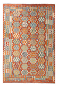 Kelim Carpet - Splash - 295 x 200 cm - flerfärgad