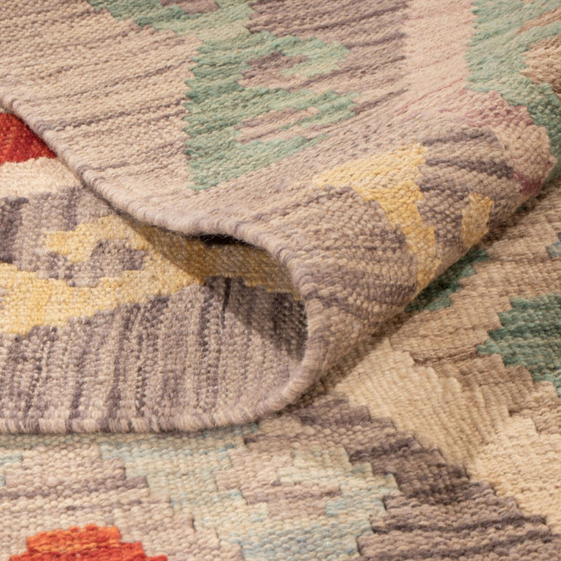 Kelim Carpet - Splash - 301 x 209 cm - flerfärgad