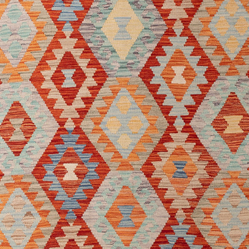 Kelim Carpet - Splash - 298 x 203 cm - flerfärgad