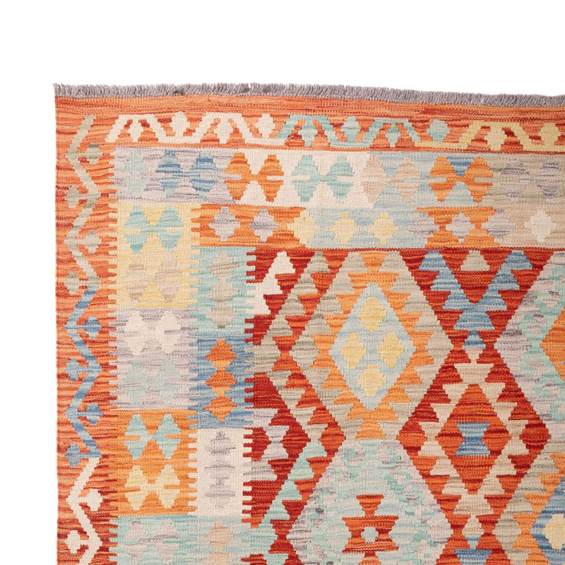 Kelim Carpet - Splash - 298 x 203 cm - flerfärgad