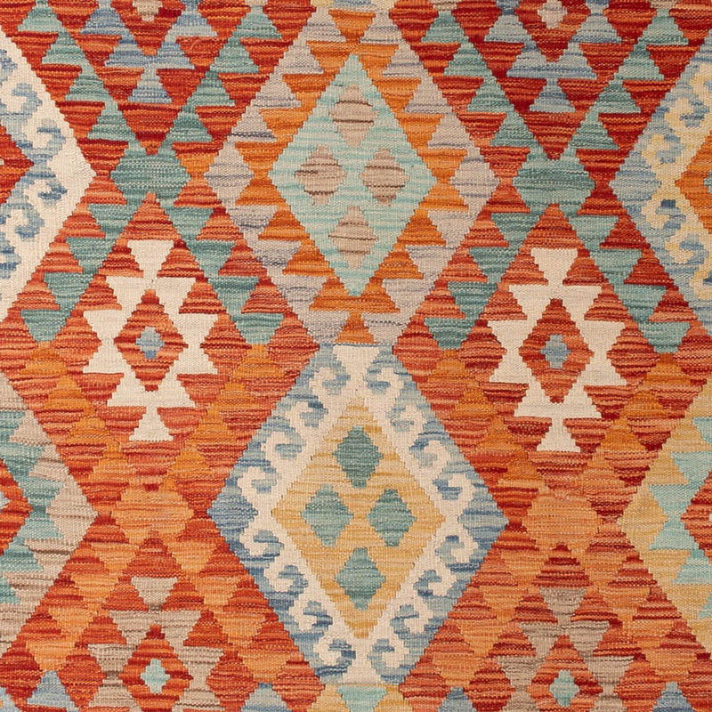 Kelim Carpet - Splash - 291 x 201 cm - flerfärgad