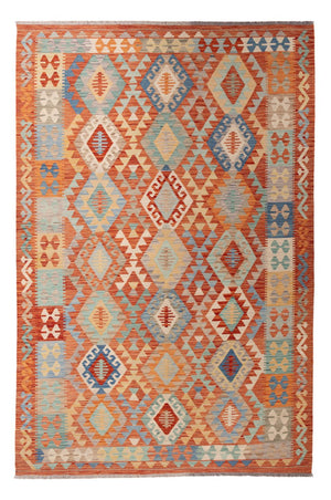 Kelim Carpet - Splash - 292 x 198 cm - flerfärgad