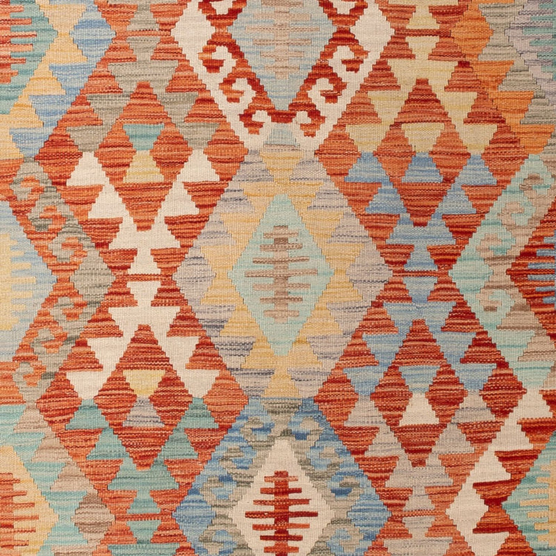 Kelim Carpet - Splash - 292 x 198 cm - flerfärgad