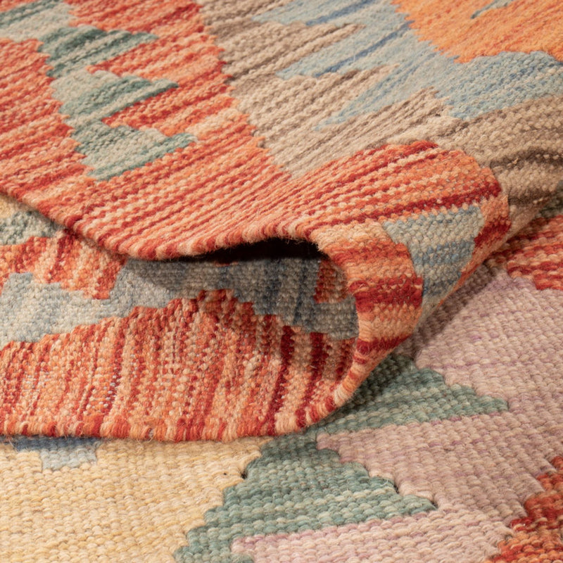 Kelim Carpet - Splash - 297 x 199 cm - flerfärgad