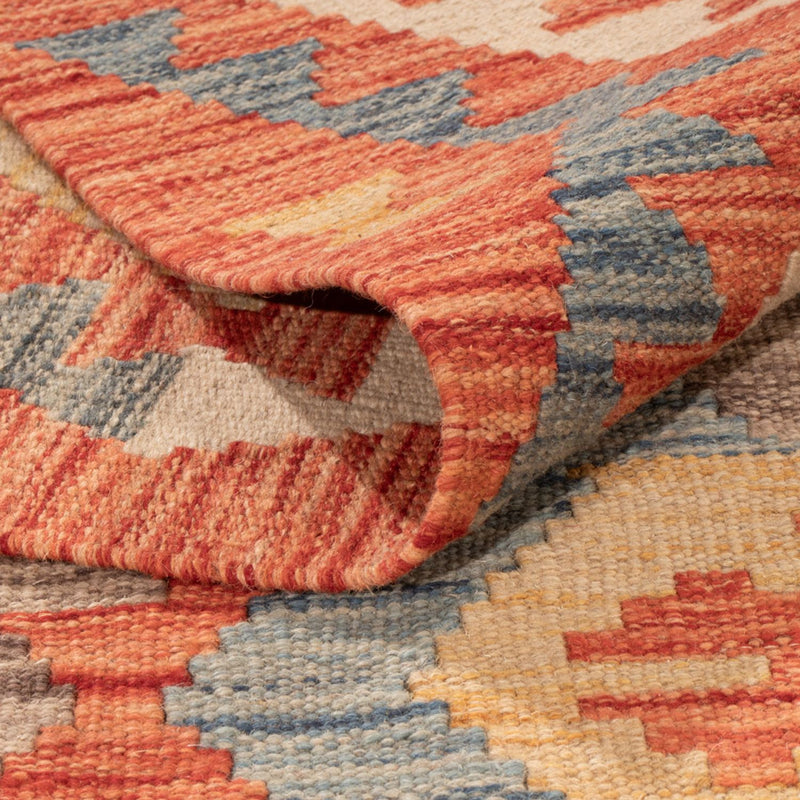 Kelim Carpet - Splash - 303 x 203 cm - flerfärgad