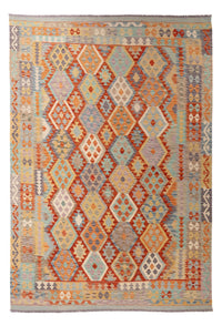 Kelim Carpet - Splash - 299 x 209 cm - flerfärgad