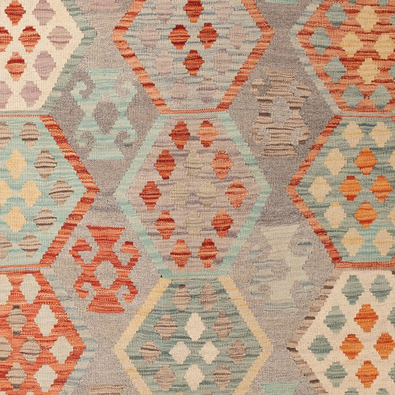 Kelim Carpet - Splash - 288 x 202 cm - flerfärgad