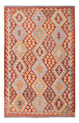 Kelim Carpet - Splash - 187 x 127 cm - flerfärgad