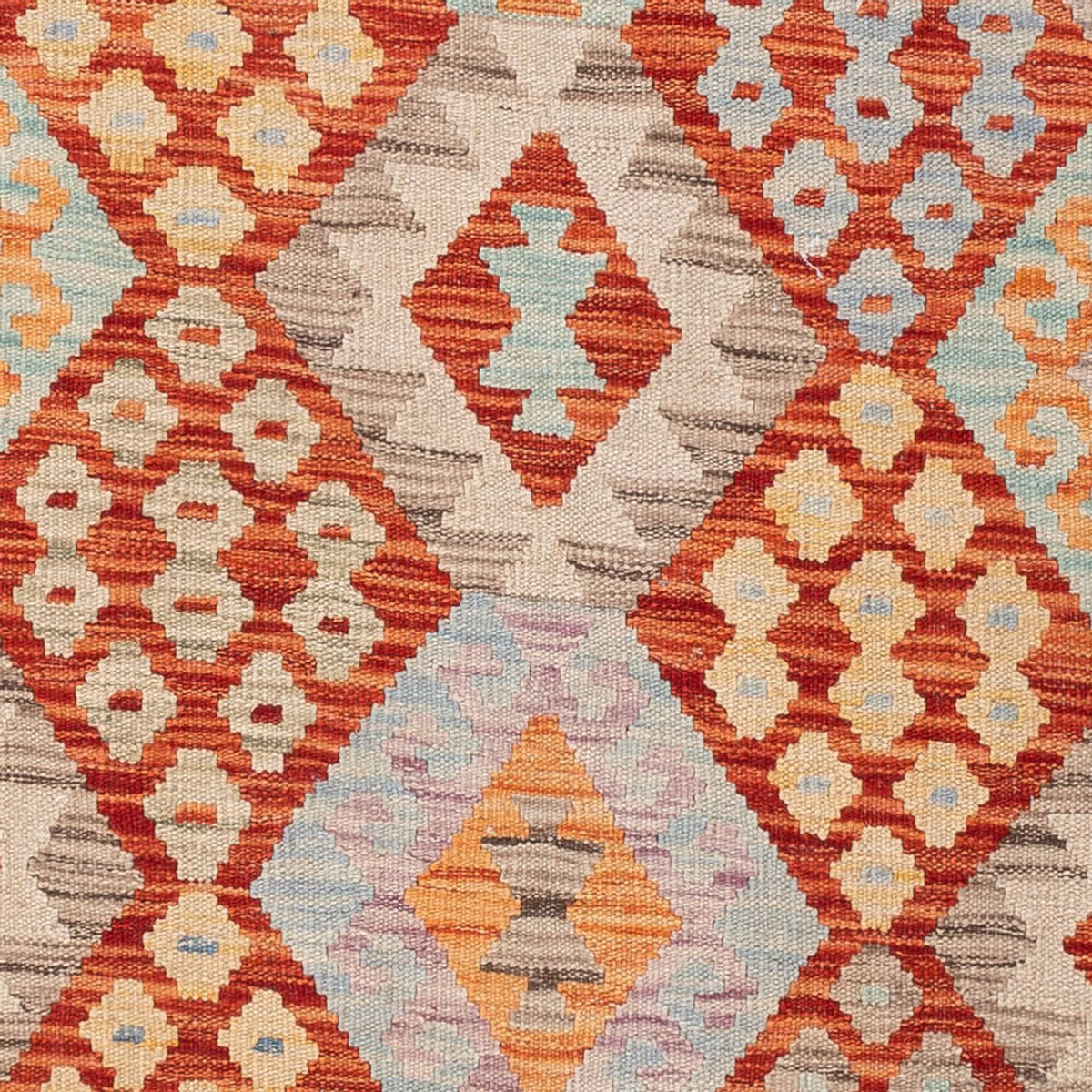 Kelim Carpet - Splash - 187 x 127 cm - flerfärgad
