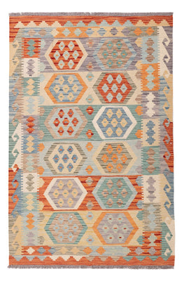 Kelim Carpet - Splash - 187 x 119 cm - flerfärgad