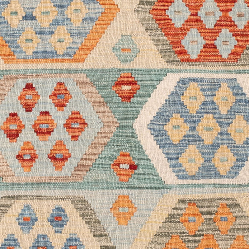 Kelim Carpet - Splash - 187 x 119 cm - flerfärgad