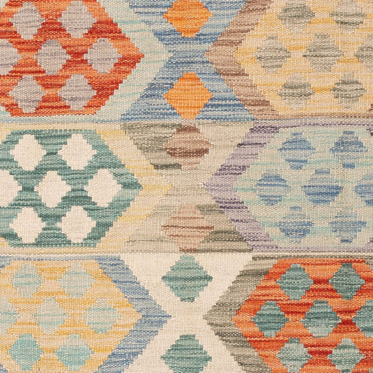 Kelim Carpet - Splash - 179 x 126 cm - flerfärgad