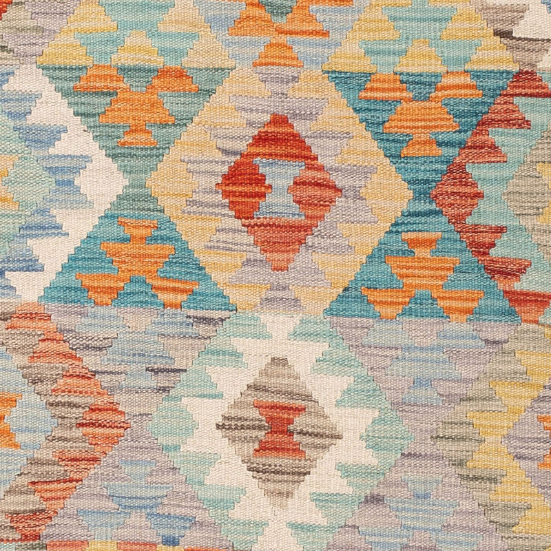 Kelim Carpet - Splash - 187 x 129 cm - flerfärgad