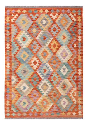 Kelim Carpet - Splash - 175 x 124 cm - flerfärgad