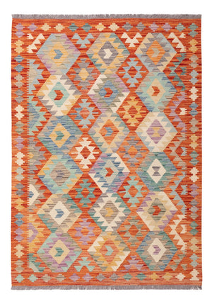 Kelim Carpet - Splash - 175 x 124 cm - flerfärgad