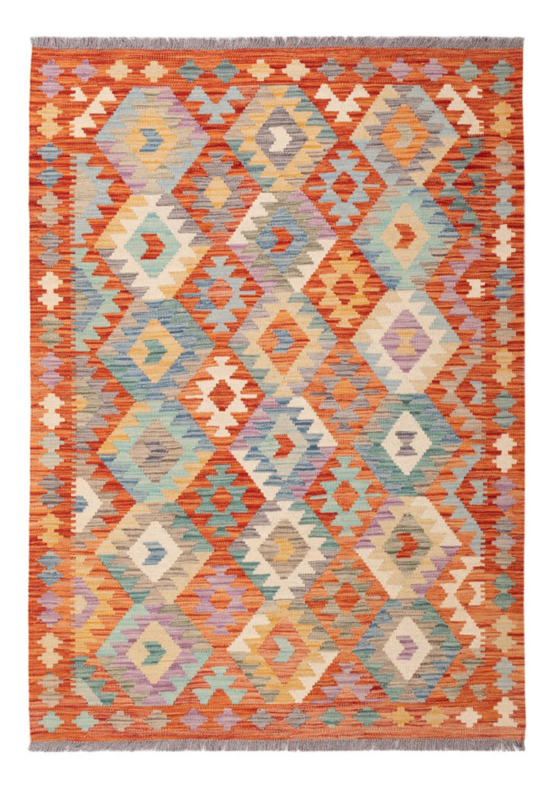 Kelim Carpet - Splash - 175 x 124 cm - flerfärgad