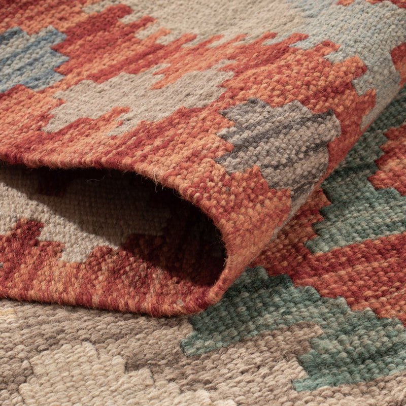 Kelim Carpet - Splash - 175 x 124 cm - flerfärgad