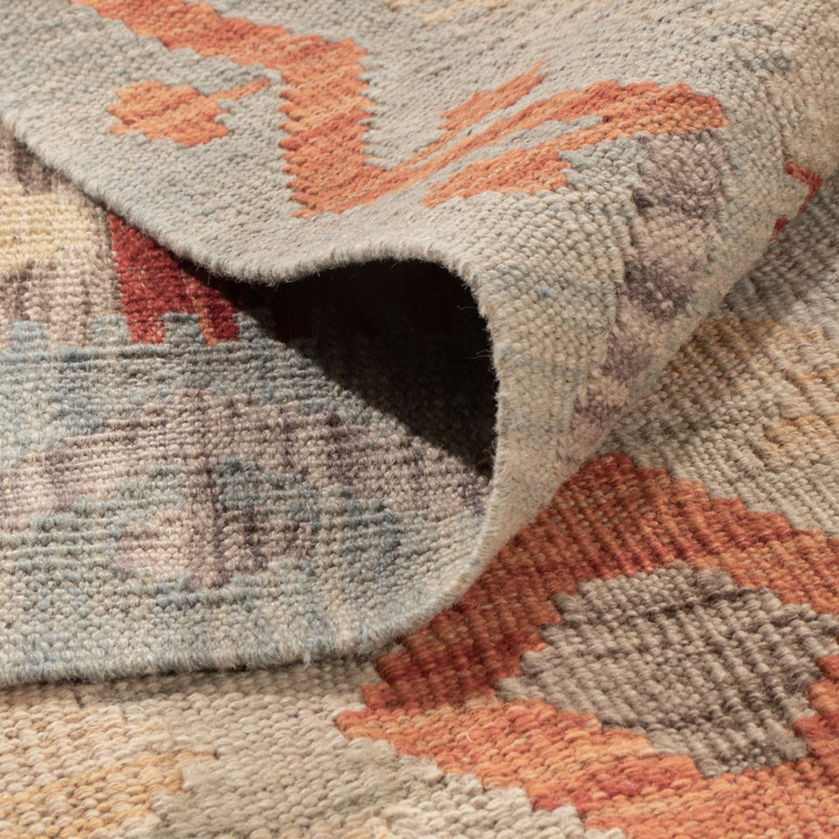 Kelim Carpet - Splash - 173 x 127 cm - flerfärgad