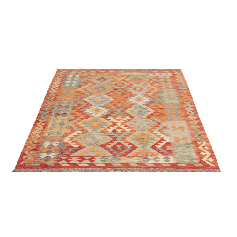 Kelim Carpet - Splash - 171 x 129 cm - flerfärgad