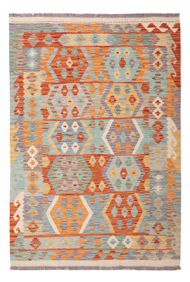 Kelim Carpet - Splash - 177 x 125 cm - flerfärgad