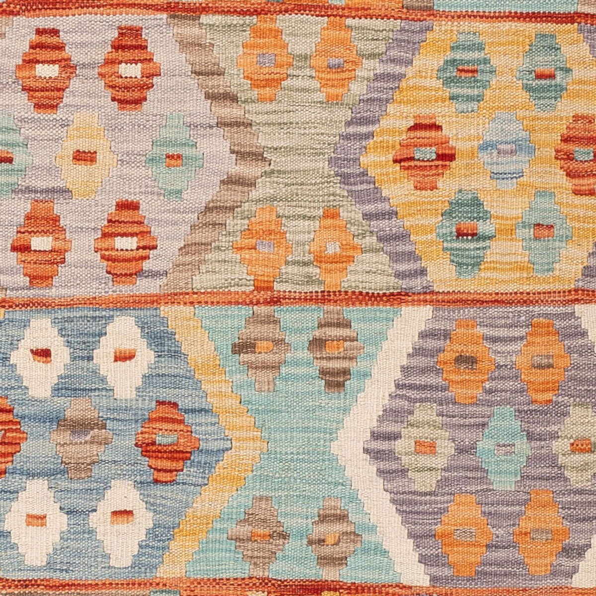 Kelim Carpet - Splash - 177 x 125 cm - flerfärgad