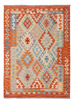 Kelim Carpet - Splash - 170 x 122 cm - flerfärgad