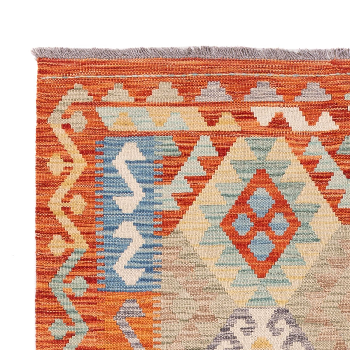 Kelim Carpet - Splash - 170 x 122 cm - flerfärgad