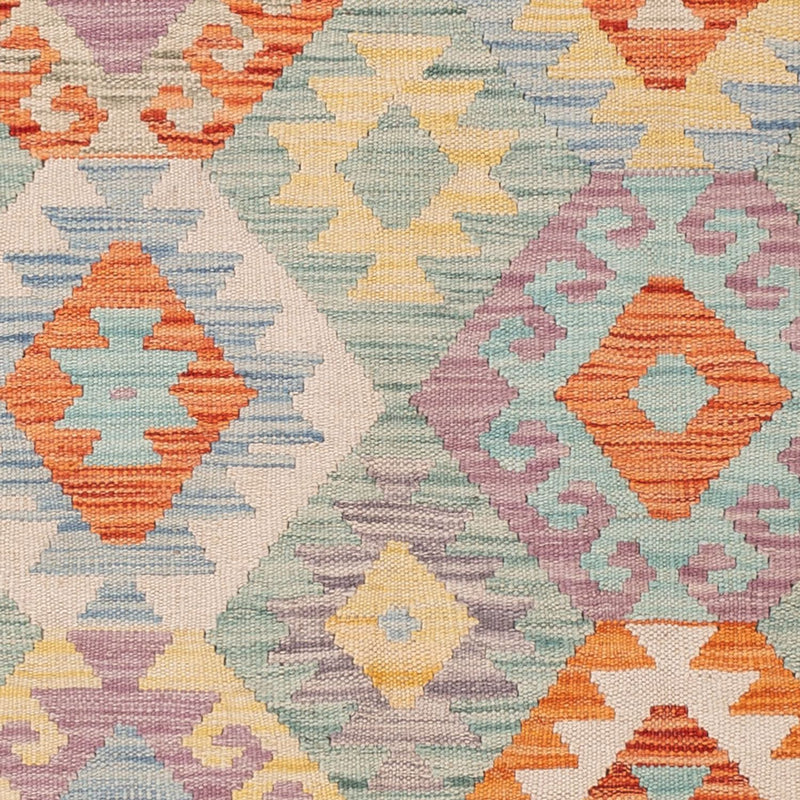 Kelim Carpet - Splash - 178 x 128 cm - flerfärgad