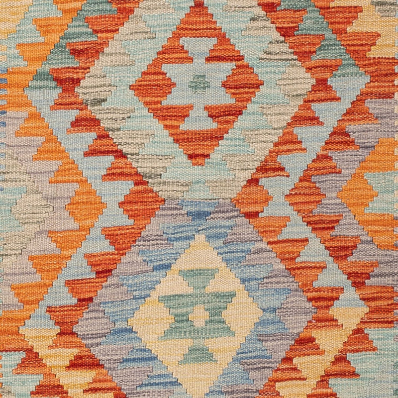 Kelim Carpet - Splash - 191 x 130 cm - flerfärgad