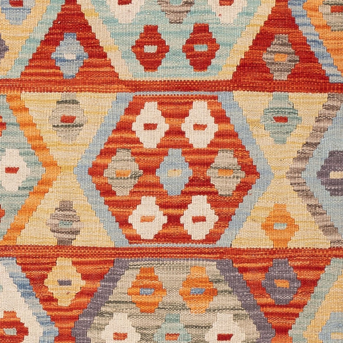 Kelim Carpet - Splash - 176 x 123 cm - flerfärgad