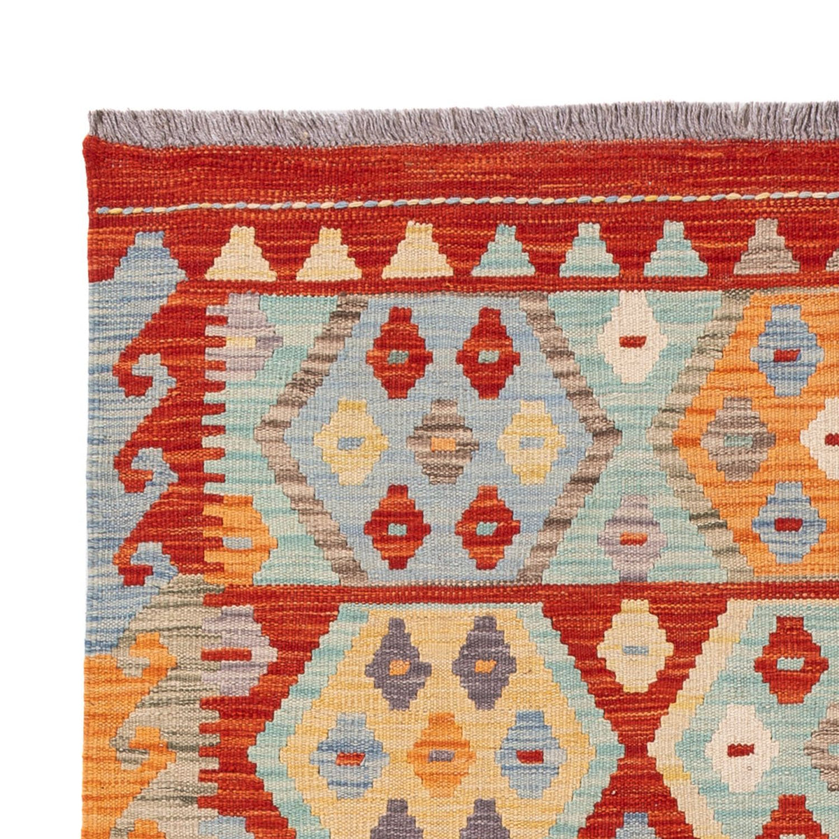 Kelim Carpet - Splash - 176 x 123 cm - flerfärgad